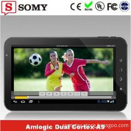 7 wifi tablet Amlogic AML8726-MXL Dual Cortex-A9